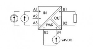 schemat-LXA-X1X - separator 4-20mA